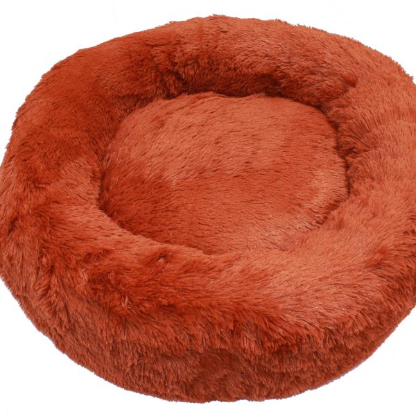 Cama Donut Antiestrés Café